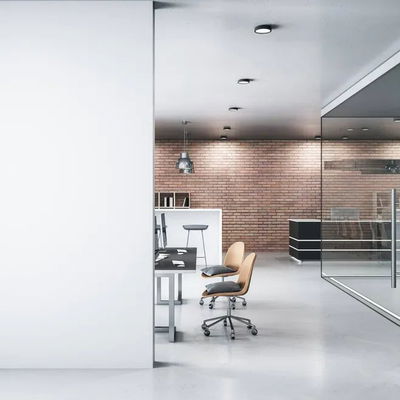 A modern commercial office space