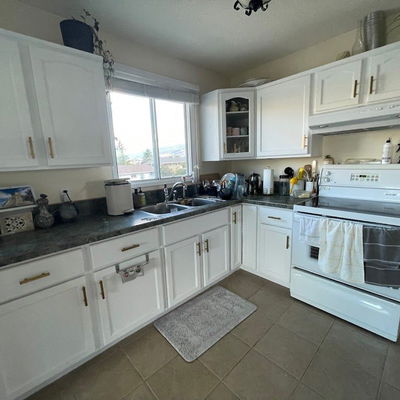 freshly painted white kitchen cabinets